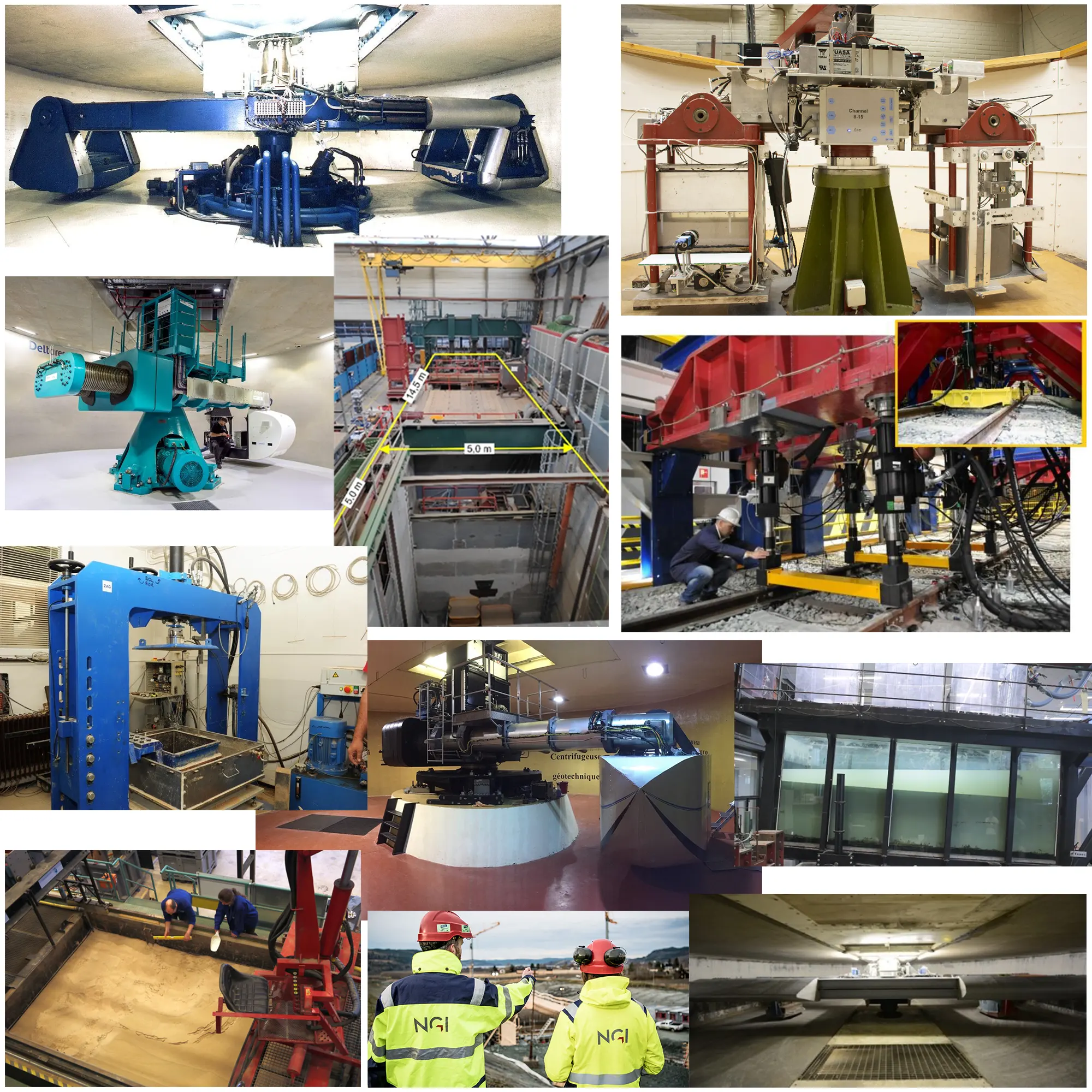 Geolab Infrastructure Collage